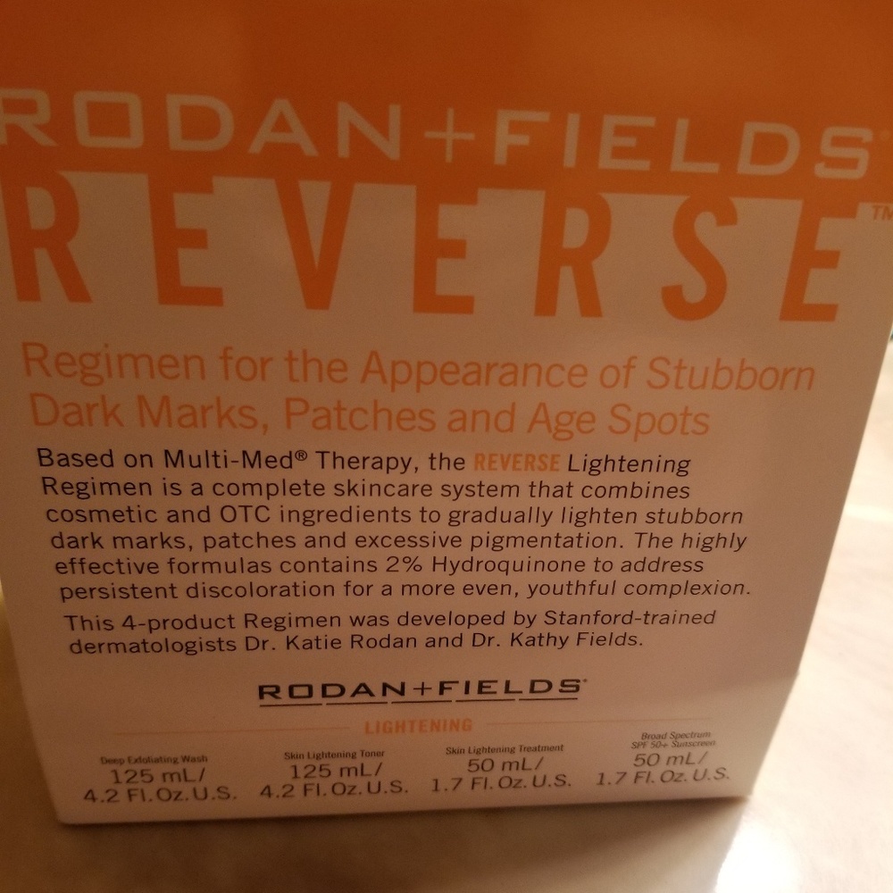 Rodan and fields reverse kit